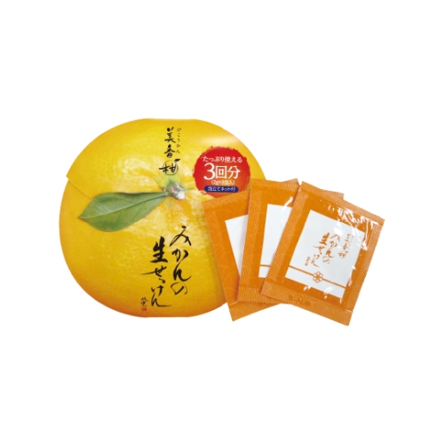 Mikakan orange raw soap 2g x 3P
