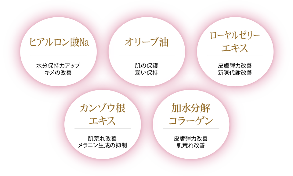 白檀の生せっけんの泡のイメージ画像