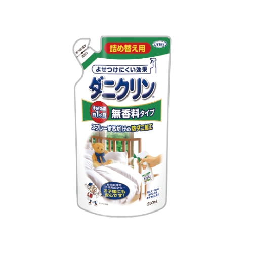 ダニクリン 無香料タイプ (詰め替え用) 230mL - UYEKI（ウエキ）