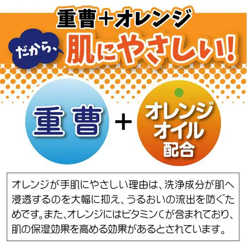 スーパーオレンジ ちょこっとキレイ！タオル - UYEKI（ウエキ）
