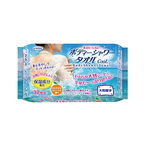 ボディーシャワータオル CooL 32枚入 - UYEKI（ウエキ）