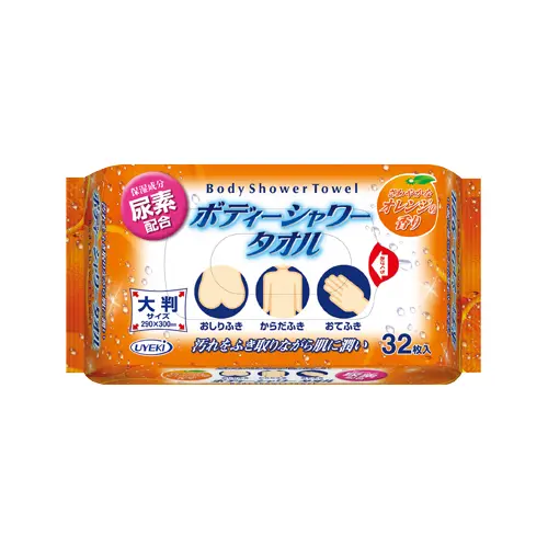 ボディーシャワータオル CooL 32枚入 - UYEKI（ウエキ）